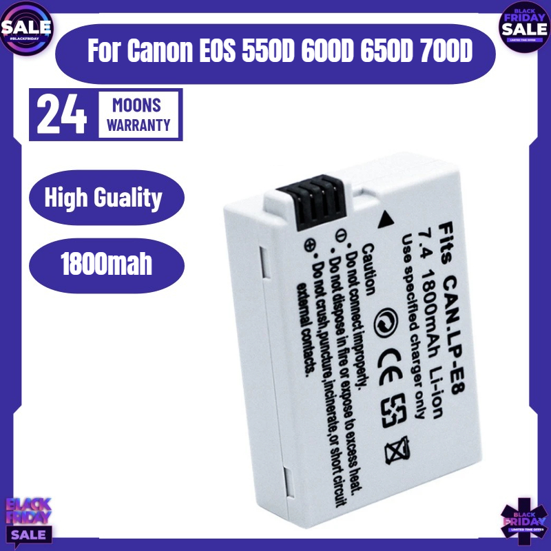 Drone & Rc Plane Maker Durgapur West Bengal - New LP-E8 Camera Battery for Canon