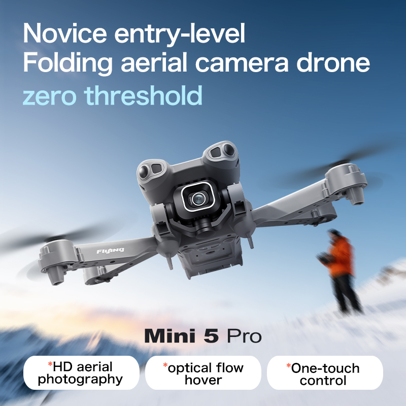 Drone Top Rc - Mini5 Pro Portable Drone HD Aerial