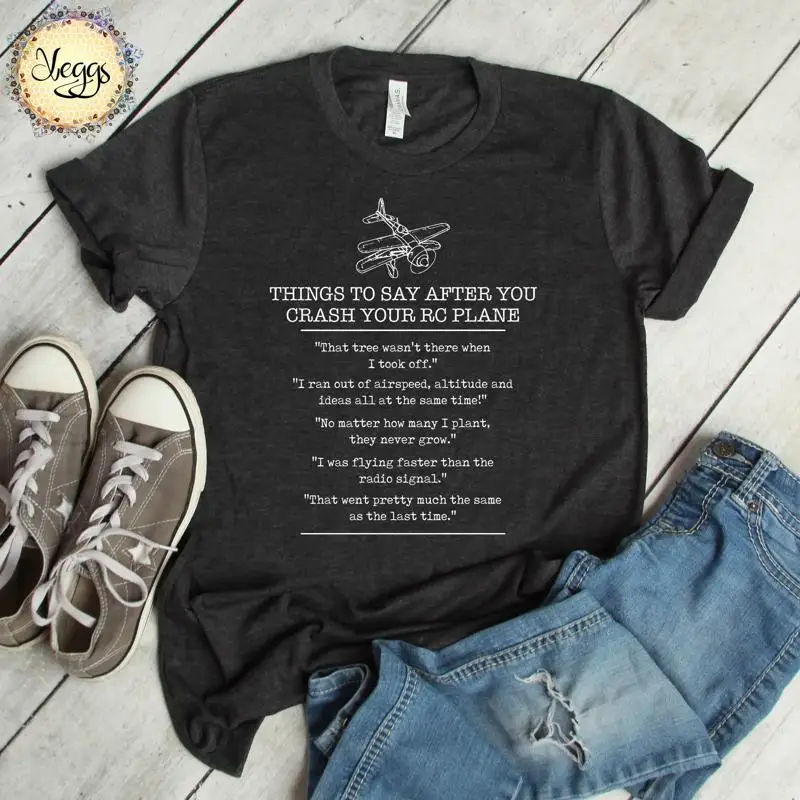 Drone Top Rc - Funny Rc Plane T Shirt Nerd