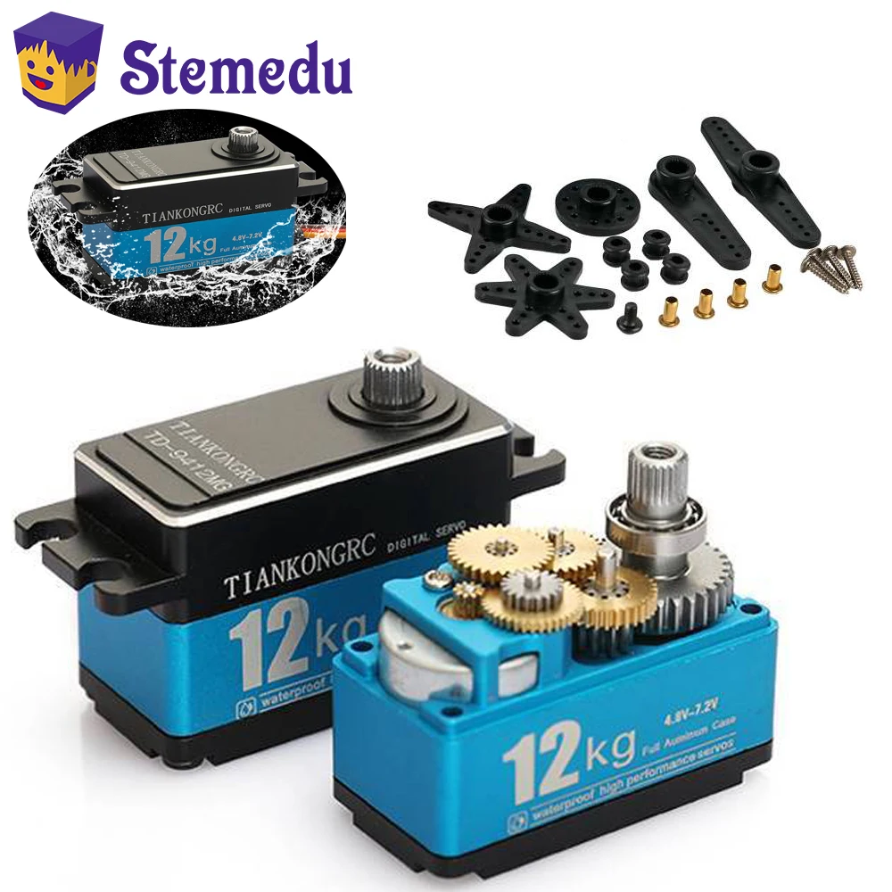 12KG TD-9412MG High Torque Ful - огляд і ціна Rc Car Servo