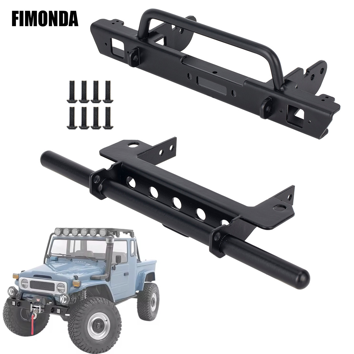 Metal Front Bumper for VP VS4- - огляд і ціна Rc Rock Crawler