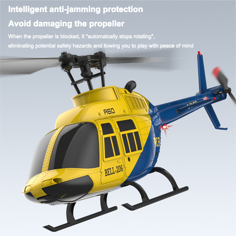 A60 RC Helicopter 2.4G 6-Aixs  - огляд і ціна Drone Rc Bolide