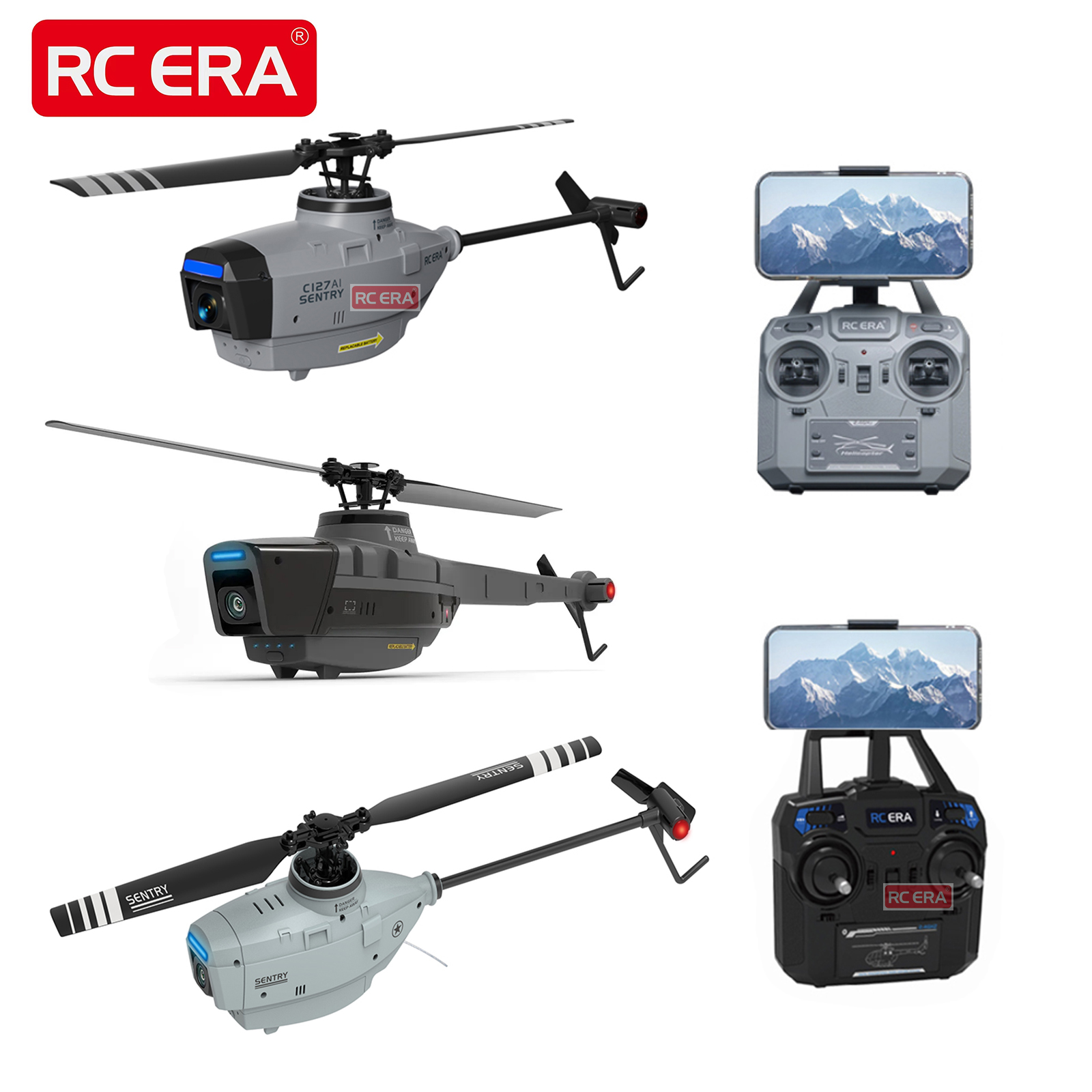 RC ERA C127AI C127 C128 2.4G 6 - огляд і ціна Drone Rc Bolide