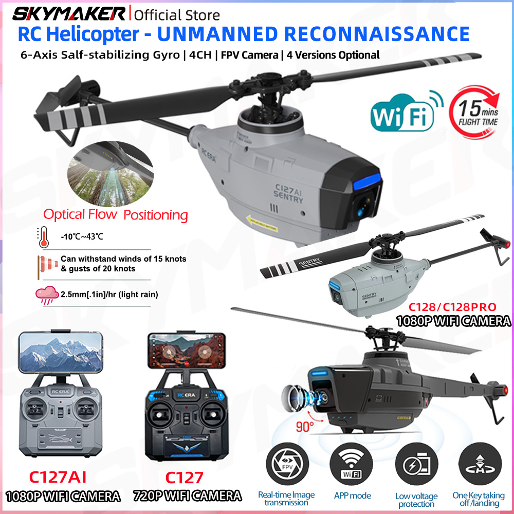 RC ERA C127AI C127 C128 2.4G 4 - огляд і ціна Drone Rc Bolide