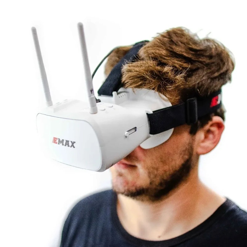 Emax 5.8G 48CH FPV  Goggles Ti - огляд і ціна Fpv Goggles Headset