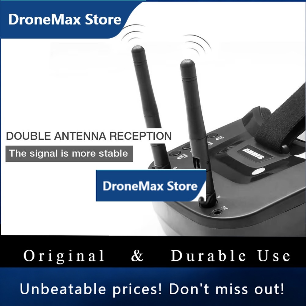 DroMa5.8G FPV Goggles 40CH 3 I - огляд і ціна Fpv Goggles Headset