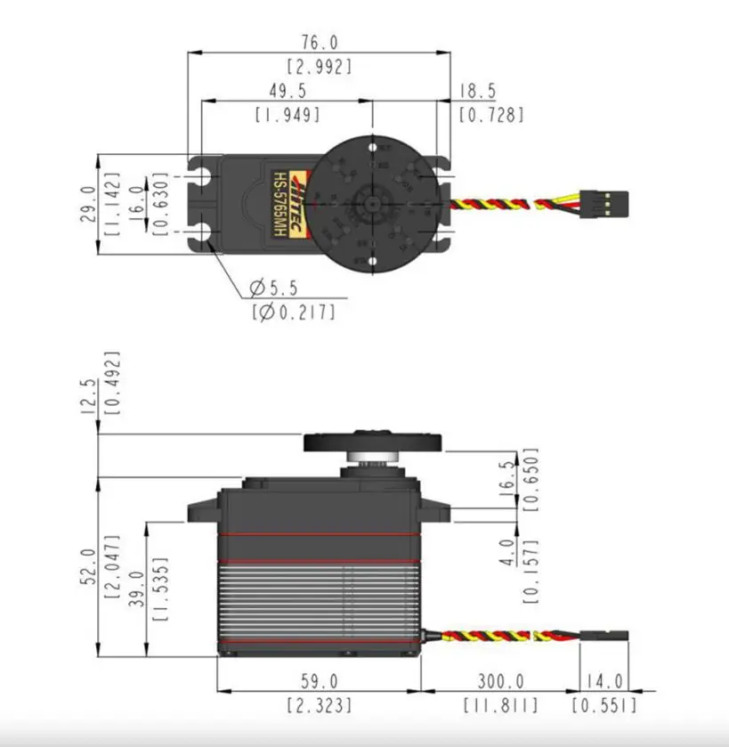 HS-5765MH High Voltage Program - огляд і ціна Rc Car Servo