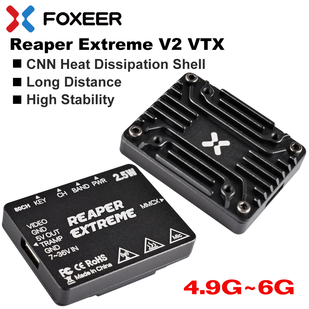 Foxeer 4.9-6G Reaper Extreme V - огляд і ціна Drone Reaper Rc