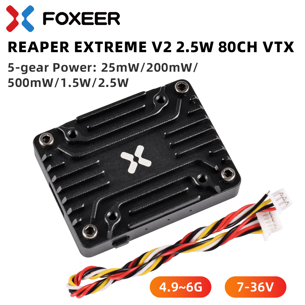 Foxeer 4.9-6G Reaper Extreme V - огляд і ціна Drone Reaper Rc