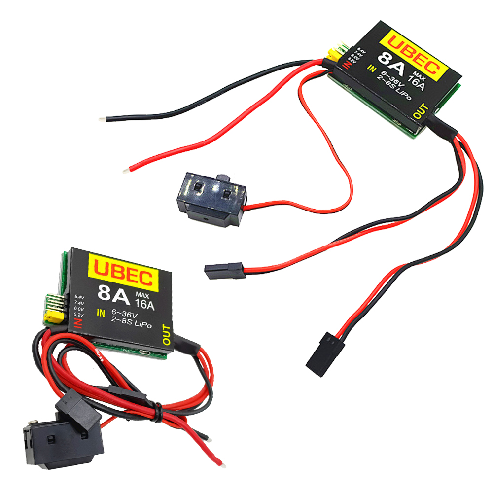 New 2S-6S 6-36V UBEC-8A BEC &  - огляд і ціна Rc Car Servo