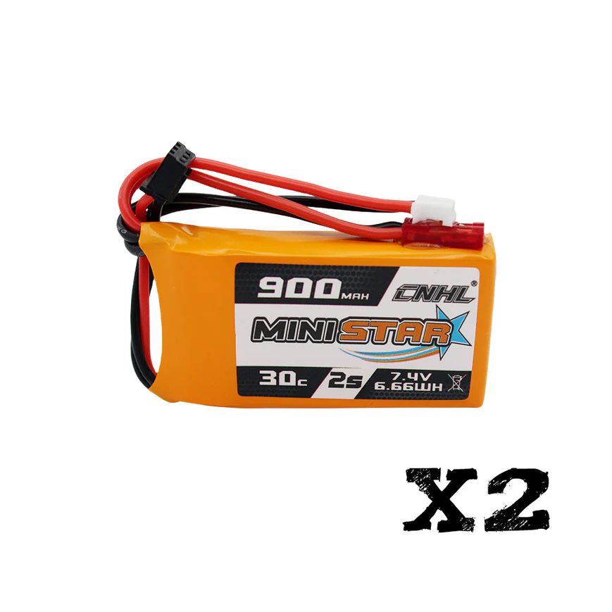 CNHL MiniStar Lipo Battery 2S  - огляд і ціна Micro Fpv Quad