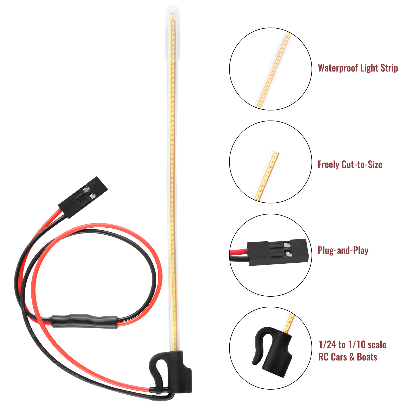 ModRax 2PCS LED RC Antenna Lig - огляд і ціна Drone Rc Bolide