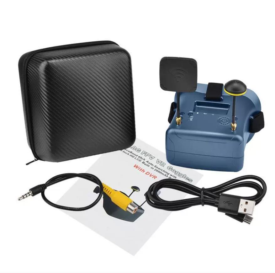 EV800D 5.8G 40CH 5 Inch/4.3Inc - огляд і ціна Fpv Goggles Headset