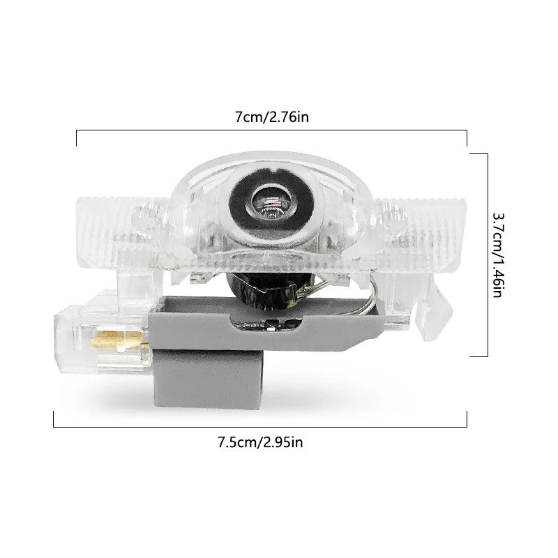 2Pcs LED Projector Lamp Car Do - огляд і ціна Drone Rc Bolide