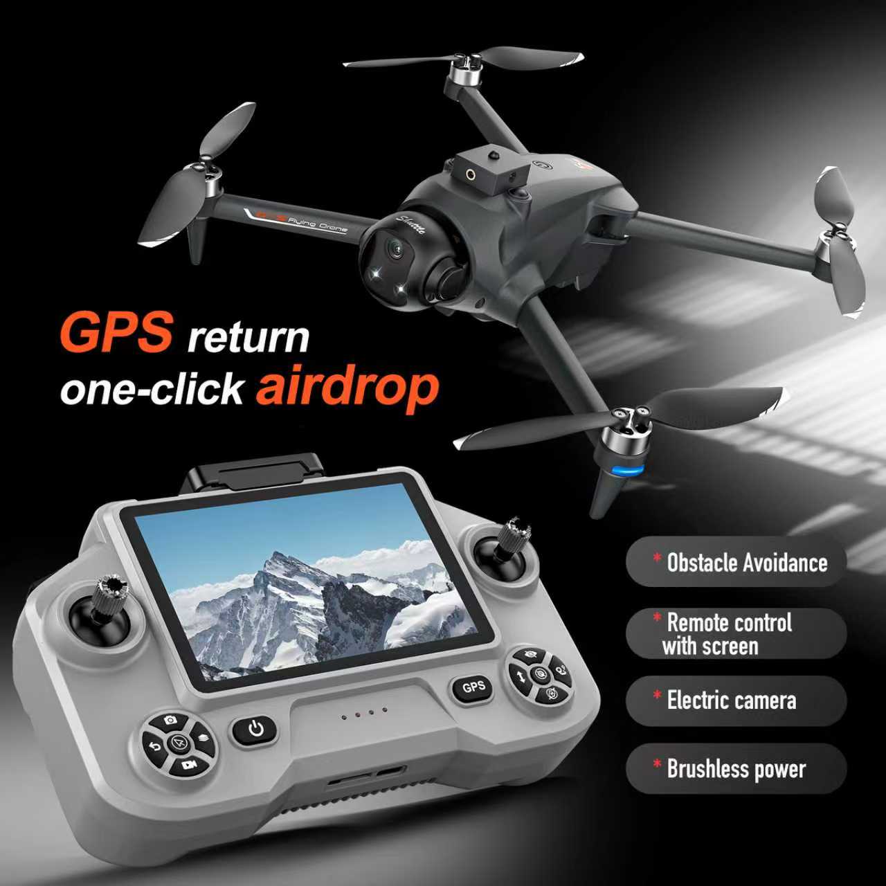 YL059 FPV GPS Quadcopter Drone - огляд і ціна Drone Rc N1