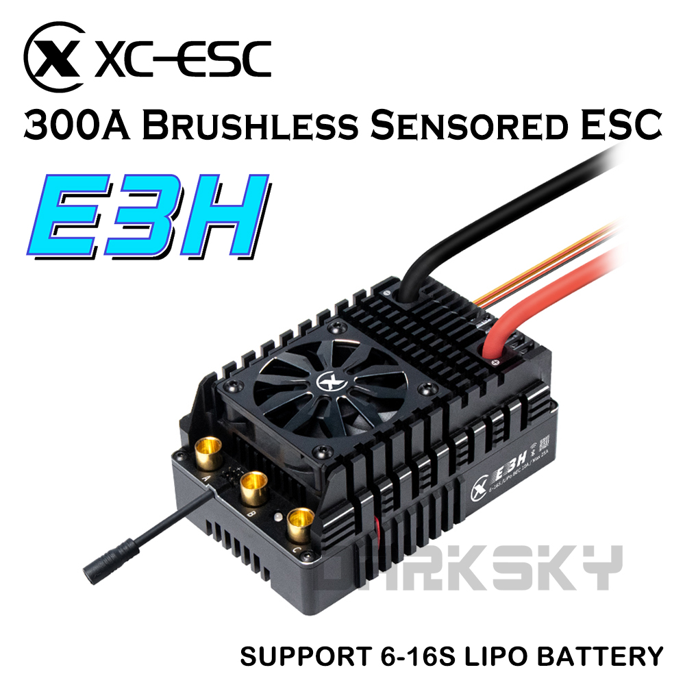 XC E3H HV 300A 6-16S Lipo Sens - огляд і ціна Esc 4In1 Brushless